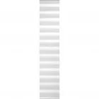 Expo ambiente space - lapfüggöny (60x300cm, fehér, csíkos)