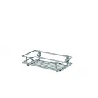Krómozott 25 x 12 x 5,5 cm minőségi alapanyagból modern formavilág praktikus fürdőszobai kiegészítő