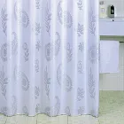 Venus flower - zuhanyfüggöny (textil, ezüst, 240x200cm)