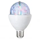 1 x max. 3 w-os e27-es foglalat alacsony energiafogyasztás minimális hőtermelés hosszú élettartam 360°-ban forgó színes alakzatok