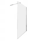 A roltechnik zuhanyfal 120 x 200 cm méretben kiváló választás modern fürdőszobákba6 mm vastag, víztiszta biztonsági üveg tartós 