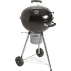 Hőálló fogantyú krómozott grillrács zománcozott fedél beépített fedélhőmérő szabályozható szellőztető kerekekkel