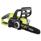 Akkufeszültség: 18v szénkefe nélküli kivitel láncfeszítés: szerszám nélkül láncvezető: 30cm automatikus lánckenés
