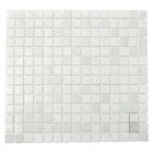 FLIESEN QUADRAT MIX GMA 11 - mozaik falicsempe (fehér, 32,7 x 30,5 cm)