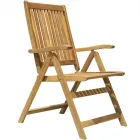 Akáciából készült kerti szék a sunfun kínálatából, időjárásálló és ergonomikus felépítésselaz összecsukható kivitelnek 