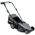 Teljesítmény: 1500 w munkaszélesség: 36 cm fűgyűjtő tartály: 38 l kerekenkénti magasságállítás 5 fokozatban biztonsági kapc