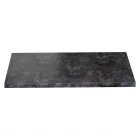Camargue mosdópult espacio, metallic színben méret: 80 × 46 × 3,2 cm mosdó beépítésére alkalmas kétoldalas melaminbevonatú fel�