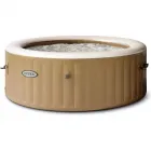 Kényelmes és tágas, 4 személyes felfújható jakuzzi 120 légfúvóka, erőteljes 2200 w-os fűtés 20-40°c között állítható hőm�