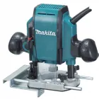 Makita felsőmaró 900 w teljesítménnyel 27000 fordulat/perc üresjárati fordulatszám 0–35 mm között állítható marási mélység