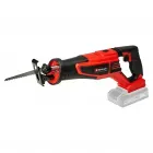 Einhell akkus orrfűrész tp-ap 18/28 li bl 18 v-os szénkefementes motorral löketsebesség: 0 - 2500 löket/perc, lökethossz: 28 mm 