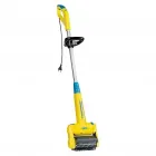 Teljesítmény: 500 w magasságállítás: 99-128,5 cm kefék átmérője: 10 és 11 cm szerszám nélküli tartozékcsere puha kőkefe és 