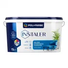 A poli-farbe márka beltéri falfestéke matt felületet biztosítvizes bázisú formula gondoskodik a megfelelő fedőképességrőlpára- 