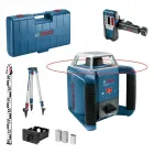 Bosch professional grl 400 h kültéri forgólézer akár 400 m munkatávolsággal 360°-os piros lézersugár, ± 8 % (± 5°) önszintez�