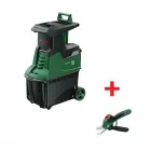 Teljesítmény: 2500 w max. vágási átmérő: 45 mm max. anyagáramlás: 230 kg/h gyűjtőtartály kapacitása: 53 l puha és keményfa a
