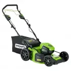 A greenworks gd60lm46sp akkus fűnyíró erős és modern megoldás közepes méretű kertek gyepápolásához 60 v-os akkumulátoros rendsz