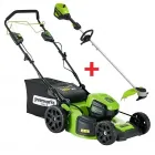 A greenworks gd60lm46sp akkus fűnyíró erős és modern megoldás közepes méretű kertek gyepápolásához 60 v-os akkumulátoros rendsz