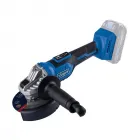 20 v-os scheppach akkus sarokcsiszoló 125 mm tárcsaátmérővel szénkefe nélküli motor a hosszabb élettartamért, lágy-indítás és 