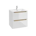 Modern stílusú stilla mosdószekrény esztétikus megjelenéssel feldobja a fürdőszobát60 x 60 x 45 cm-es méretének köszönhetően k