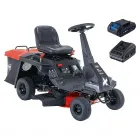 Scheppach fűnyíró traktor mr230-61 egy 224 cm³-es, 4 ütemű benzinmotorral kb. 4,4 kw / 6 le teljesítménnyel 61 cm vágásszélessé
