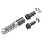 Gardena visszafolyásgátló készlet 19 mm (3/4) vagy 25 mm (1) szívótömlőkhöz hatékony szűrés - a rozsdamentes acél szűrő meg