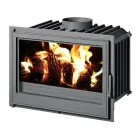 Kandallóbetét 11,9kw névleges teljesítménnyel füstcsőkivezetés: felső füstcsőátmérő: 180 mm elhelyezés: beépíthető befűth