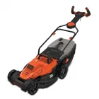 Elektromos fűnyíró 1800 w teljesítménnyel munkaszélesség: 42 cm fűgyűjtő tartály: 50 l 6 fokozatú vágási magasság: 20–70 