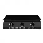 Cozze plancha grill grillezőfelület: 66,5 x 35 cm kompakt kivitel 3 db acél égőfej gázüzemű, plancha sütési technológia