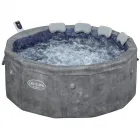 Bestway merevfalú masszázsmedence lay-z-spa carrarra thermacore airjet méret: Ø170x65cm nagy kapacitás: 850 literes víztérfogat és 