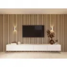 Falpanel natúr tölgy színben, akusztikus kivitelben 2 db panel, összesen 1,56 m² dekoratív, hangelnyelő filc hátoldallal vízszintes