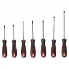Az alpha tools csavarhúzó készlet 7 darabos összeállításban, a leggyakoribb sl és ph méretekkel biztosít megoldást általános sz