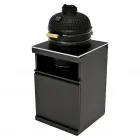 Kingstone kamado grill konyhamodul cube kültéri konyhához Ø 38 cm grillfelületű kamado grill kerámia grilltest az optimális hőtart�