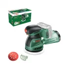 Bosch akkus excentercsiszoló universalorbit 18v-20 csiszolótányér átmérő: 125 mm fordulatszám: 10000 – 23000 fordulat/perc horonyh