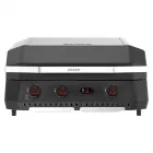 Cozze plancha 800 combo gázgrill és rostlap 3 égős grill és plancha egyben – sokoldalú sütési lehetőségek 3 égő, 9,5 kw teljes