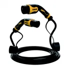 Dewalt ev type 2 töltőkábel 22 kw teljesítményű 3 fázisú töltés  névleges feszültség: 380 v / ac néveleges áram: 32 a ip65 