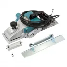 Elektromos ácsgyalu 1200 w-os motorral 170 mm gyalulási szélesség és 0-2 mm gyalulási mélység 529 mm hosszú alumínium talplemez 15