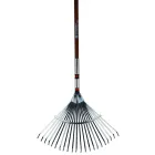 Fém korrózióálló acélfogak munkaszélesség: 50 cm 130 cm-es fanyéllel