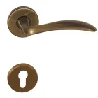 Maestro raffaella - rozettás ajtókilincs (pz, bronz)