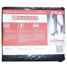 BAUHAUS - építési PE-fólia (20m2) Polietilénfólia mérete: 4 x 5 m vastagság: 0,05 mm padlófűtésre alkalmas