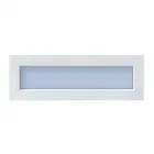 Fehér színű pvc-profil 6 kamrás, 70 mm vastag profil argongázzal töltött low-e üvegezés (1,3 k) Ívelt üvegezőléc erős acélme