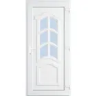 Cando márkájú bejárati ajtó pvc-profilból készül, fő kulcsszóval rendelkező termékjobbos kivitel, falnyílás mérete 100 x 210 