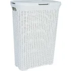 Méret: 40 l rattanhatású krémszínű