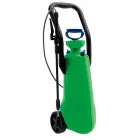 Széles tölcsér 15 l kapacitású tartály ergonomikus fogantyú stabil kerekek maximális nyomás: 3 bar