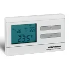 7 napra, napi 6 programhely 0-230 v kapcsolható feszültség 0,2 °c kapcsolási érzékenység nagy méretű lcd-kijelző, kék háttérv