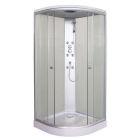 SANOTECHNIK TC01 - hidromasszázs zuhanykabin (90x90x210cm, íves)