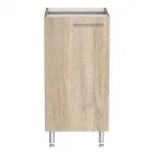 1 ajtós mérete: 40 x 84 x 50 cm praktikus tárolás világos sonoma tölgy színű lapraszerelt