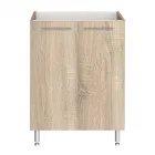 Főzőlaphoz mérete: 60 x 84 x 57 cm praktikus tárolás világos sonoma tölgy színű lapraszerelt