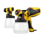 Teljesítmény: 630 w porlasztási teljesítmény: 25-200 w festéktartály űrtartalma: 800 és 1300 ml click&paint szórófejjel is haszn�