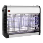 Elektromos rovarcsapda beltéri használatra max. 50 m² hatótávolság 2×8 w uv-a fény felfüggeszthető kivitel kivehető rovargyűjtő