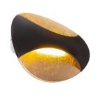 GLOBO ALEXANDRA - falilámpa (LED, fekete-arany)