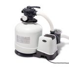 INTEX KRYSTAL CLEAR - homokszűrős vízforgató berendezés (550W, fehér)